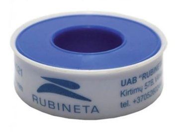 Фум-лента Rubineta тефлоновая 12м*10мм*0,075мм