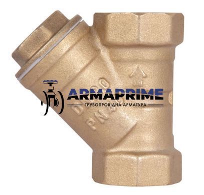 Фильтр осадочный муфтовый латунный Thermo Alliance Ду25 Ру10
