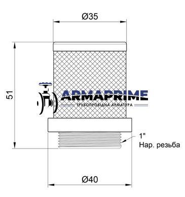 Фільтр-сітка з нерж. сталі для зворотнього клапана Ду25 Thermo Alliance