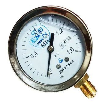 Манометр глицериновый ДМ 05063-05-Г радиальный 1,6 МПа кл. 2,5 М12x1,5