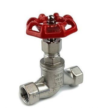 Вентиль муфтовий нержавіючий AISI 304 Ду40 Ру16