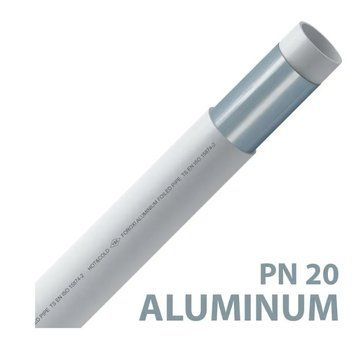 Труба полипропиленовая с алюминиевой фольгой PN20 Дn25х3,5 Formul