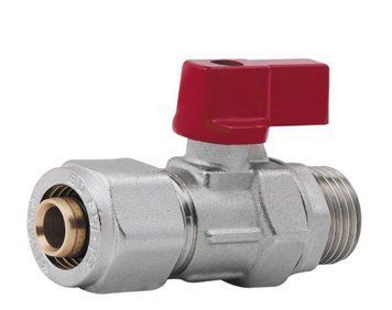 Кран шаровой 1/2"Нх16, PN40, для М/П труб SF262W15 SD Forte