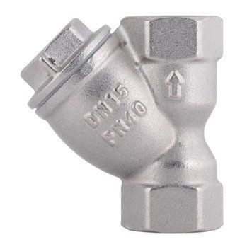 Фильтр осадочный муфтовый латунный Thermo Alliance Forte Ду15 Ру40