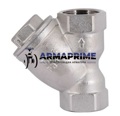 Фильтр осадочный муфтовый латунный Thermo Alliance Forte Ду25 Ру40