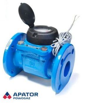 Турбинный счетчик холодной воды Apator Powogaz MWN-65-NK с импульсным выходом Ду65