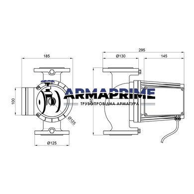 Насос циркуляционный  LPS LPA40-16-700 (0,7 кВт, Н-16, G-15) фланц., DN40 Thermo Alliance
