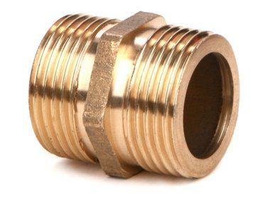 Ніпель латунний Ду40 (1 1/2") ЗЗ