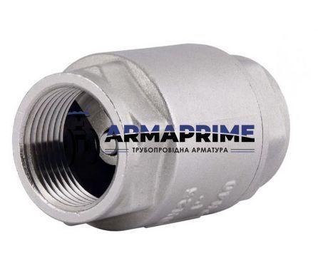 Обратный клапан муфтовый латунный Thermo Alliance Forte Ду25 Ру40