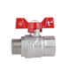 Кран латунный муфтовый ВН Thermo Alliance Ду25 Ру40