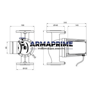 Насос циркуляционный LPA50-10-700 (0,7 кВт, Н-10, G-24) фланц., DN50 Thermo Alliance