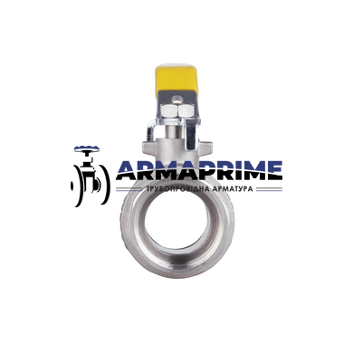 Кран латунний муфтовий ВВ (газ) Thermo Alliance Ду32 Ру40