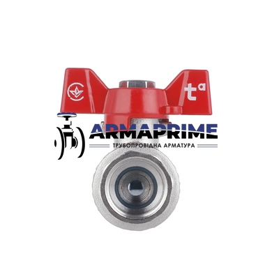 Кран латунный муфтовый ВВ Thermo Alliance Ду15 Ру40