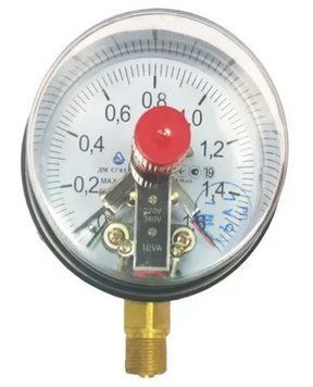 Манометр электроконтактный ДМ Сг 05100 1,6 МПа кл.1,5 М20x1,5