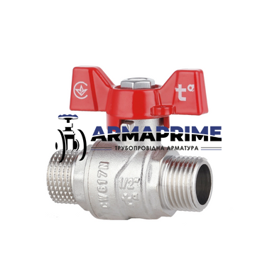 Кран латунный муфтовый НН Thermo Alliance Ду15 Ру40