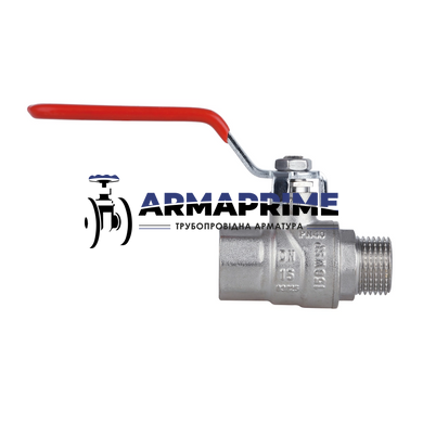 Кран латунный муфтовый ВН Thermo Alliance Ду15 Ру40