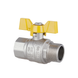 Кран латунний муфтовий ВН (газ) Thermo Alliance Ду25 Ру40