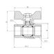 Кран латунный муфтовый ВВ (газ) SD Forte Ду20 Ру40