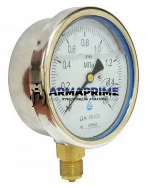 Манометр гліцериновий ДМ 05100-05М-Г радіальний 60 МПа кл. 1,5 М20x1,5