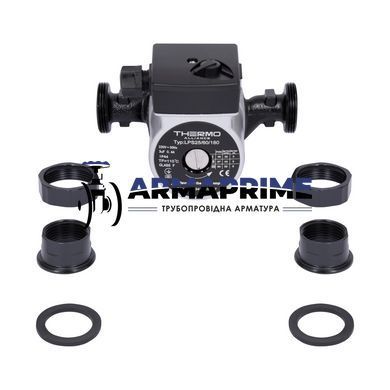 Насос циркуляционный LPS 25/60/180 (c гайками) (100 Вт, Н-6, G-3,9) 1 1/2" Thermo Alliance