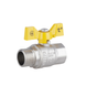 Кран латунний муфтовий ВН (газ) Thermo Alliance Ду20 Ру40
