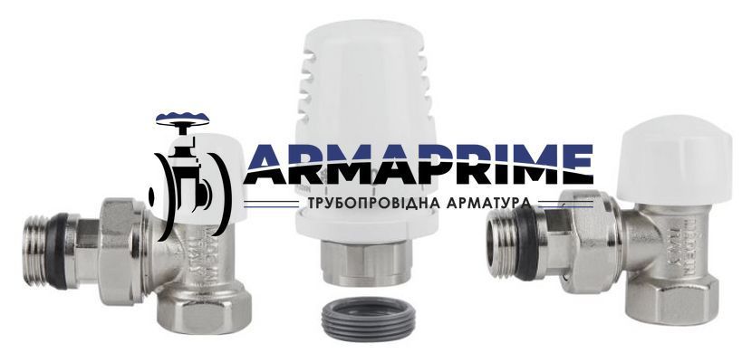 Комплект термостатичний для радіатора (кутовий) 1/2" KIT G1100 Icma