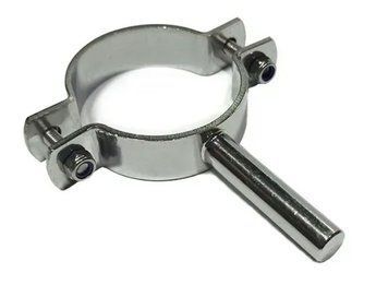 Хомут на трубу нержавеющий AISI 304 DN150 (168)