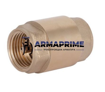 Обратный клапан муфтовый латунный Thermo Alliance Ду15 Ру40
