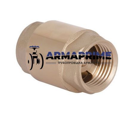Обратный клапан муфтовый латунный Thermo Alliance Ду15 Ру40