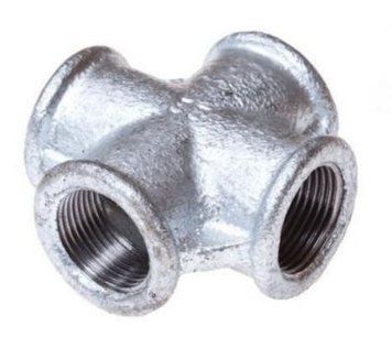 Крестовина чугунная оцинкованная Ду32 (1 1/4")