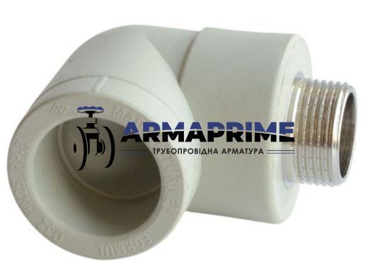 Коліно ППР Ду25х1/2" (зовнішня різьба) Formul