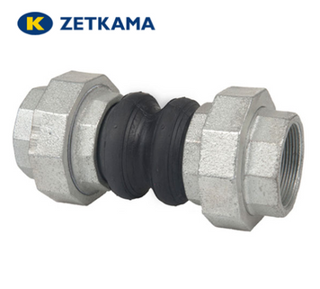 Вибровставка муфтовая ZETKAMA 701 EPDM Ду50 Ру16