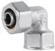 Угол латунный 20х1/2"В никелированный для металопласт. труб SD156W2015 Thermo Alliance