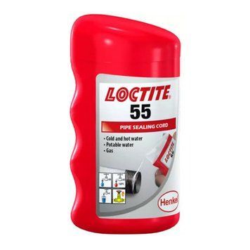 Нить полиамидная для герметизации резьбы Loctite 55 (160 м)