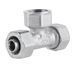 Тройник латунный 20х3/4"Вх20 никель для металопласт. труб SD159W202020 Thermo Alliance