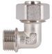 Угол латунный 20х1/2"Н никелированный для металопласт. труб SD157W2015 Thermo Alliance